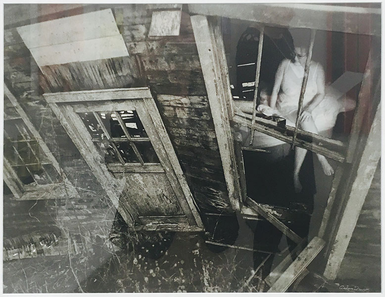 Graham Davies – 1941 – Ghost of the Blitz – Analog B & W handprinted montage