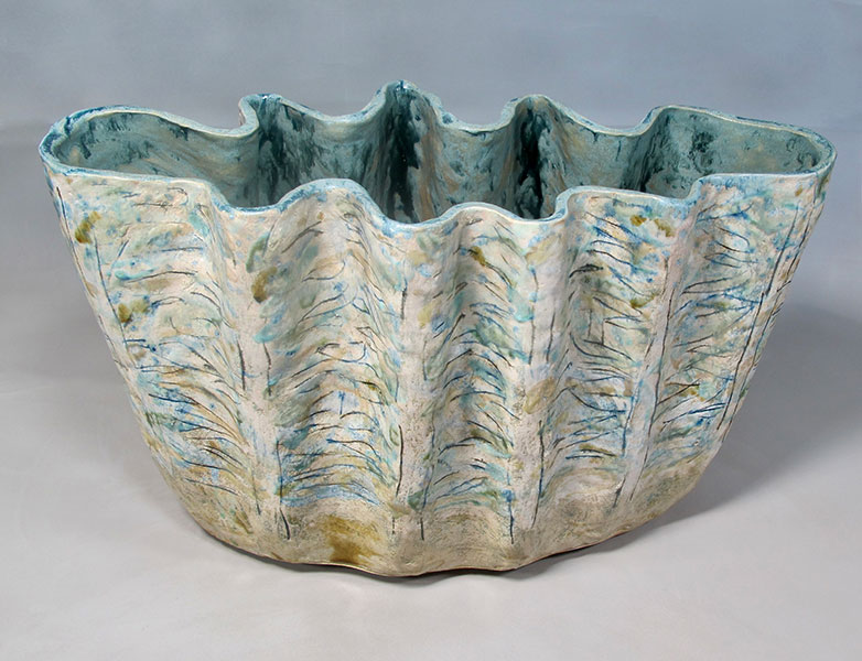 Andrea Pillar - Through the Big Swamp, Stoneware and glazes